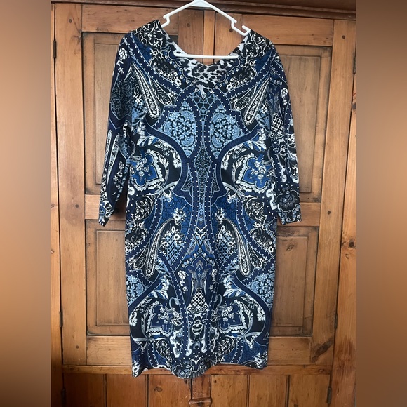 Chico’s Size 1 Reversible Dress - Picture 5 of 5